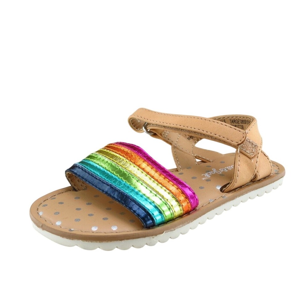 Cat &‎ Jack Toddler Girls 7 Medium Brown Ankle Synthetic